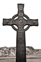 cross, iona, scotland, celtic, 